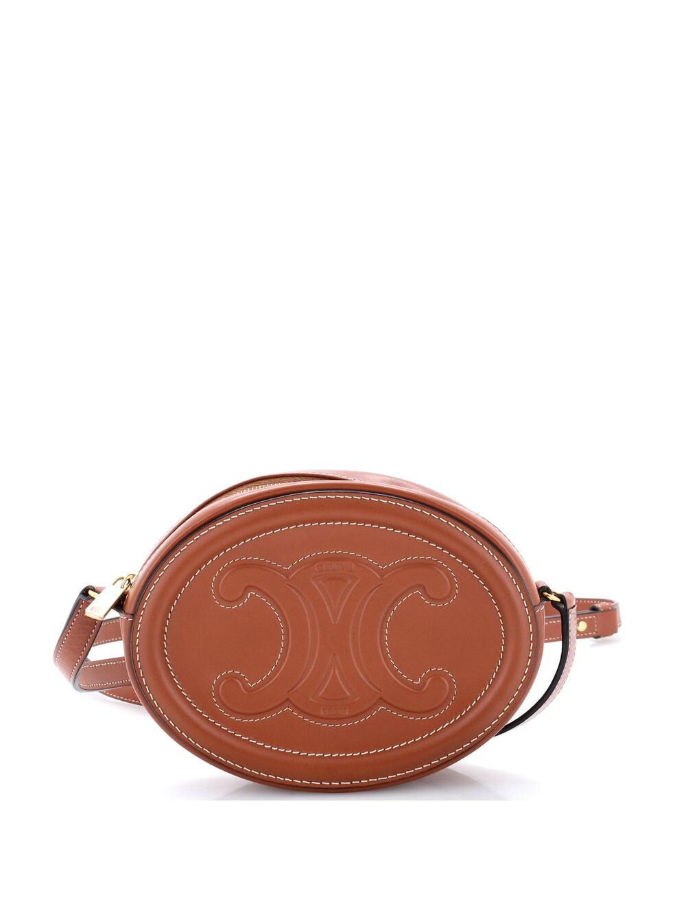Celine Triomphe Oval Crossbody Bag #301346C12B